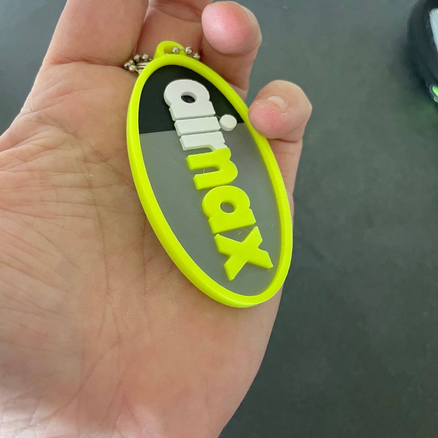 Air Max logo keyring