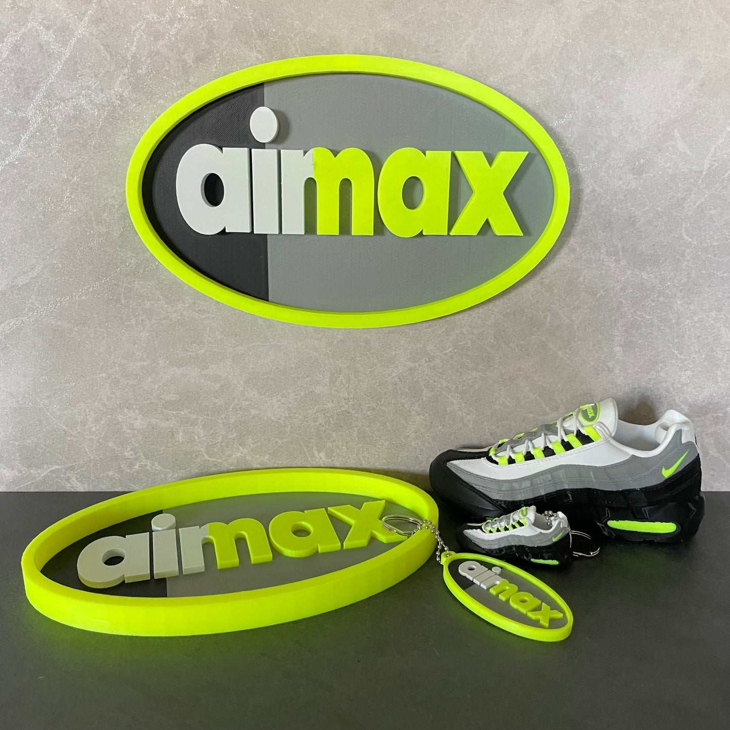 Air Max logo keyring