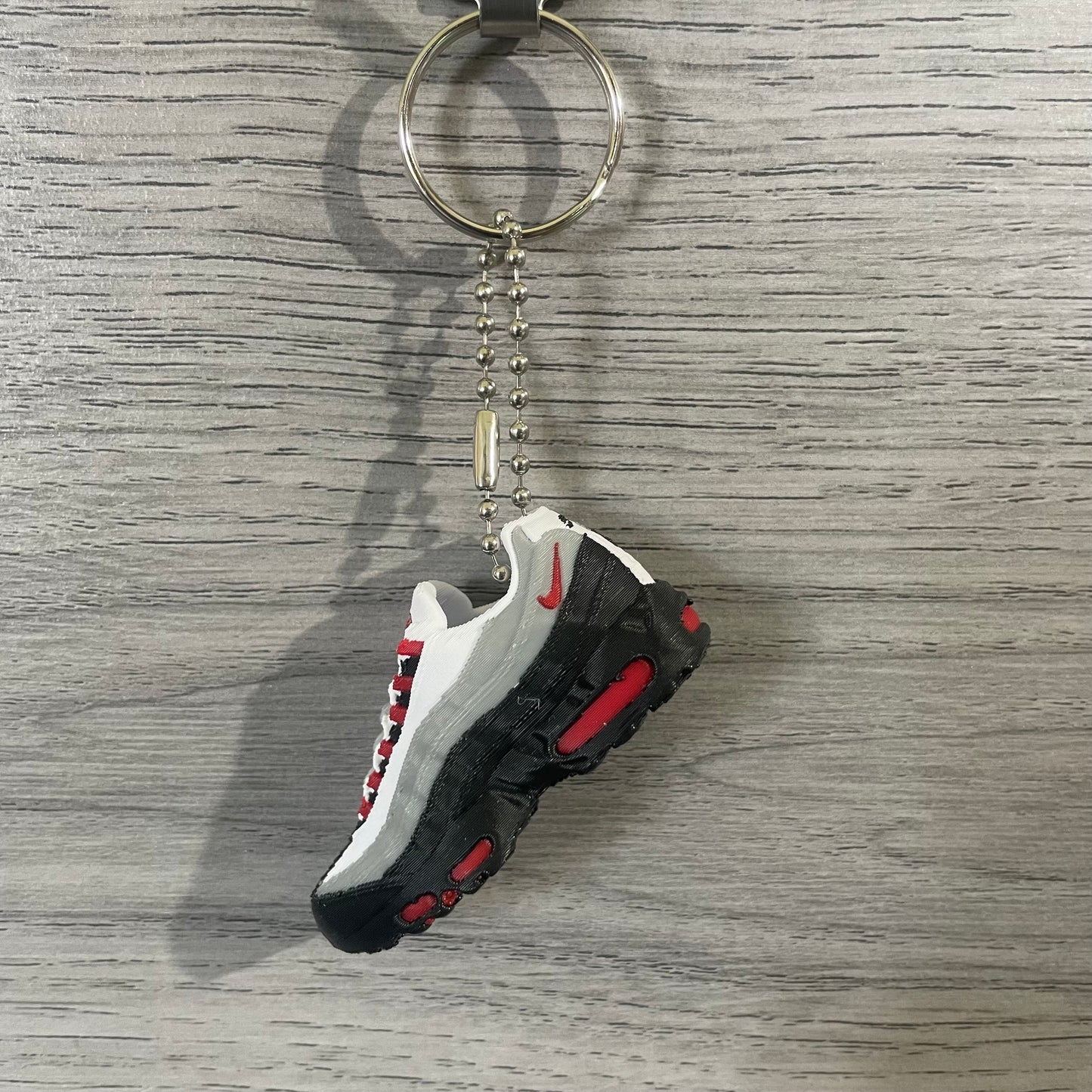 Air Max 95 multi colour Red Keyring