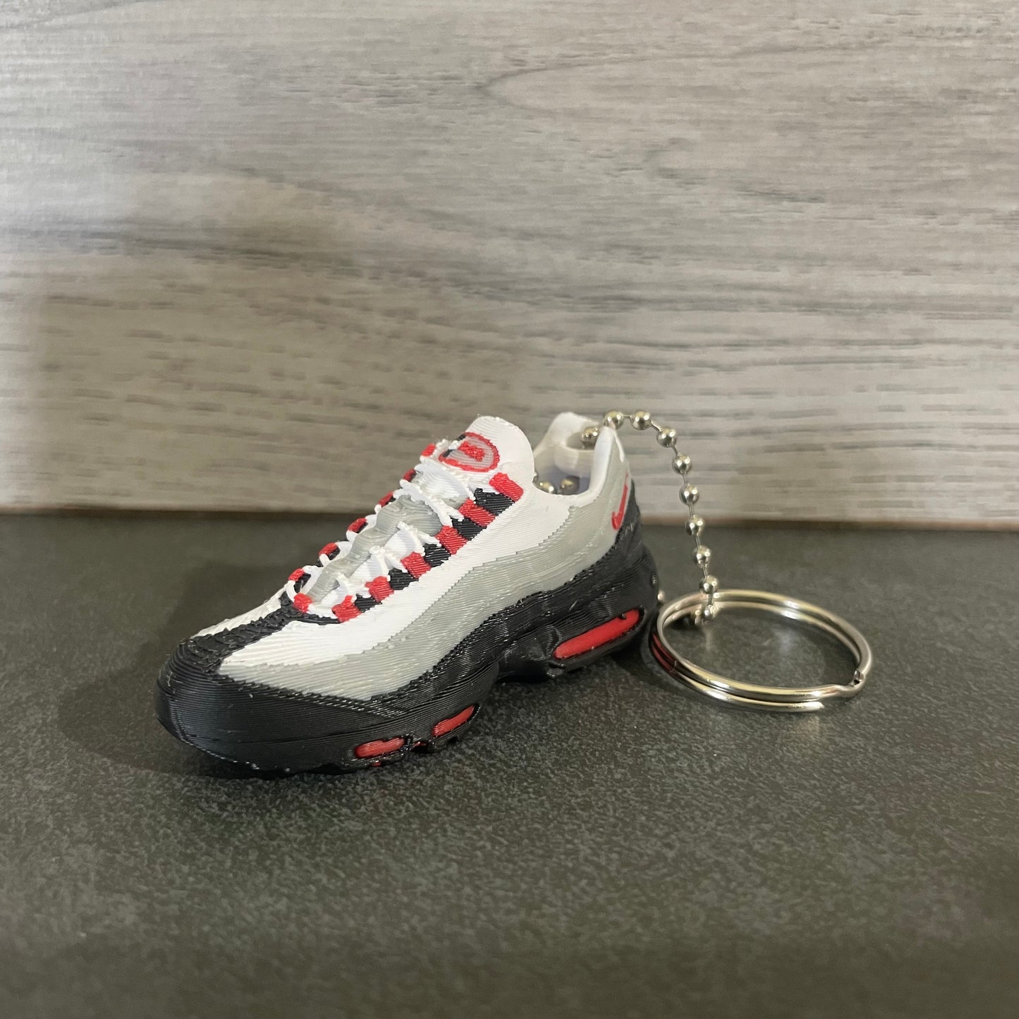 Air Max 95 multi colour Red Keyring