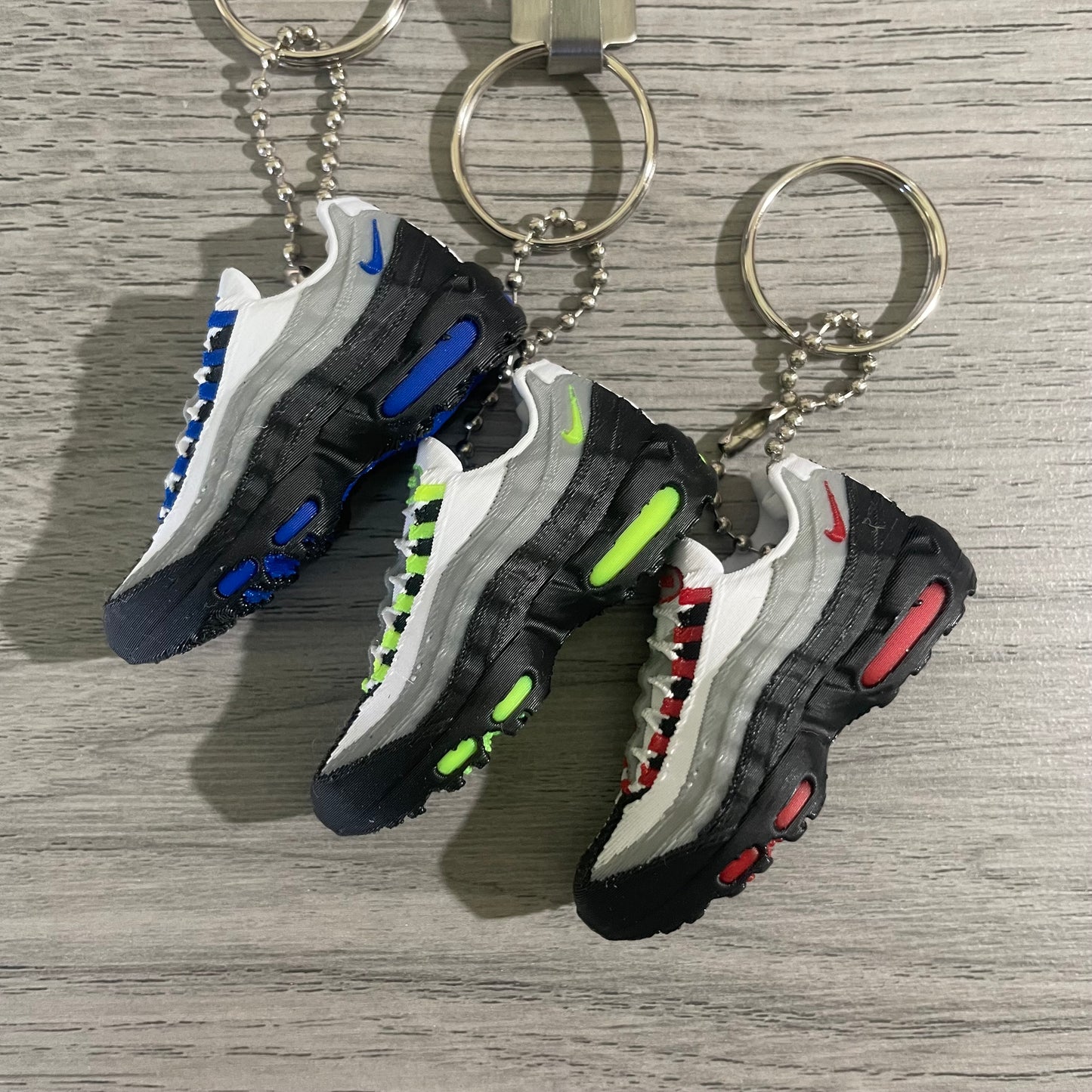 Air Max 95 multi colour Neon Keyring