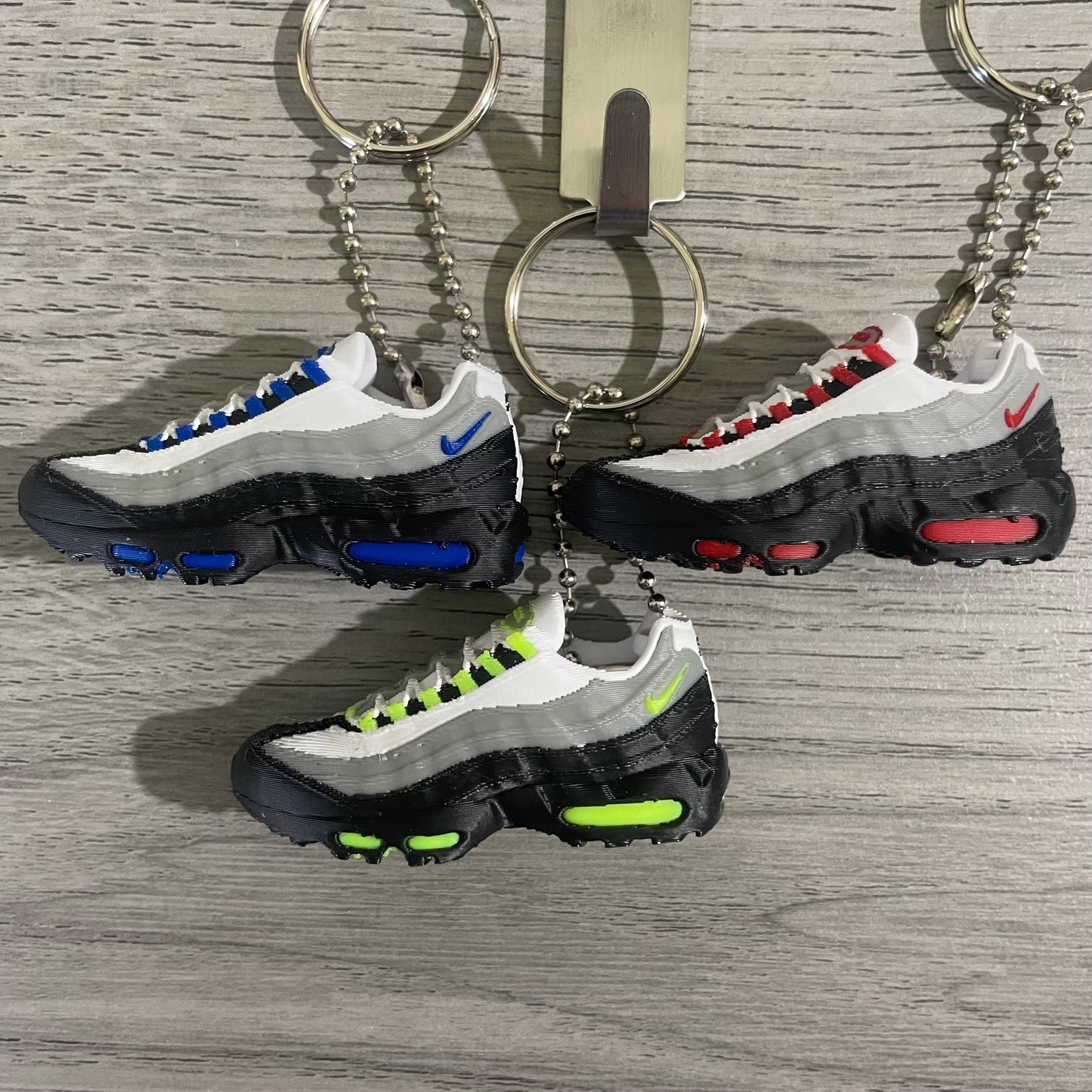 Air Max 95 multi colour Neon Keyring