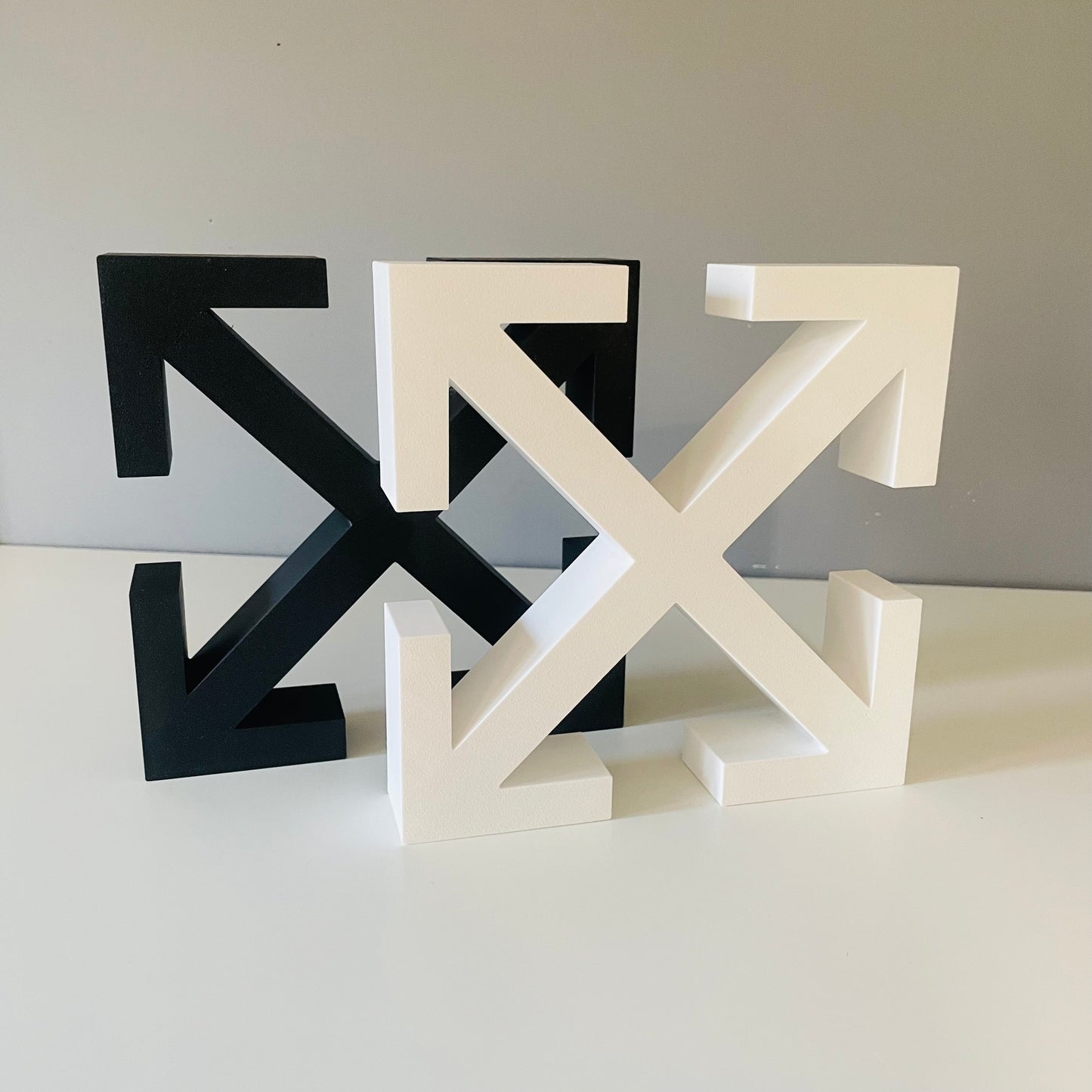 Off White plaque