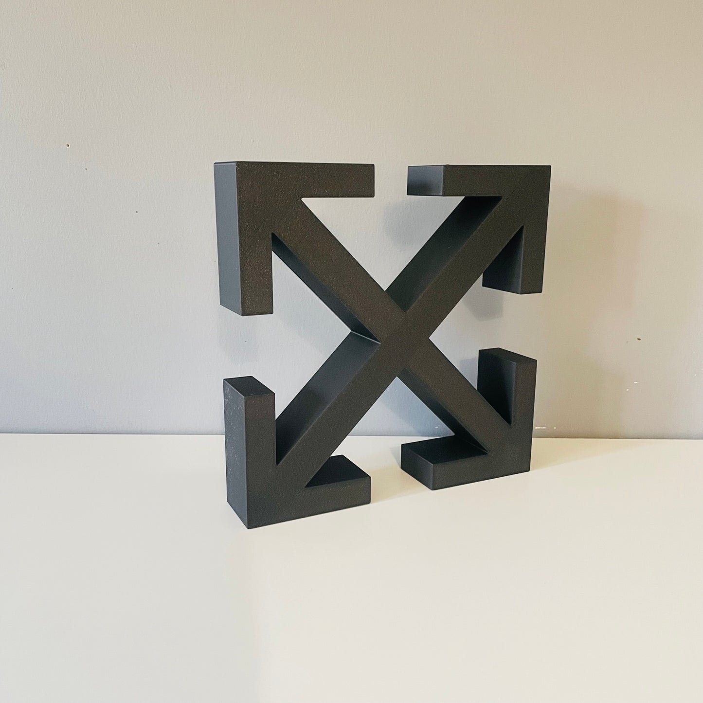 Off White plaque