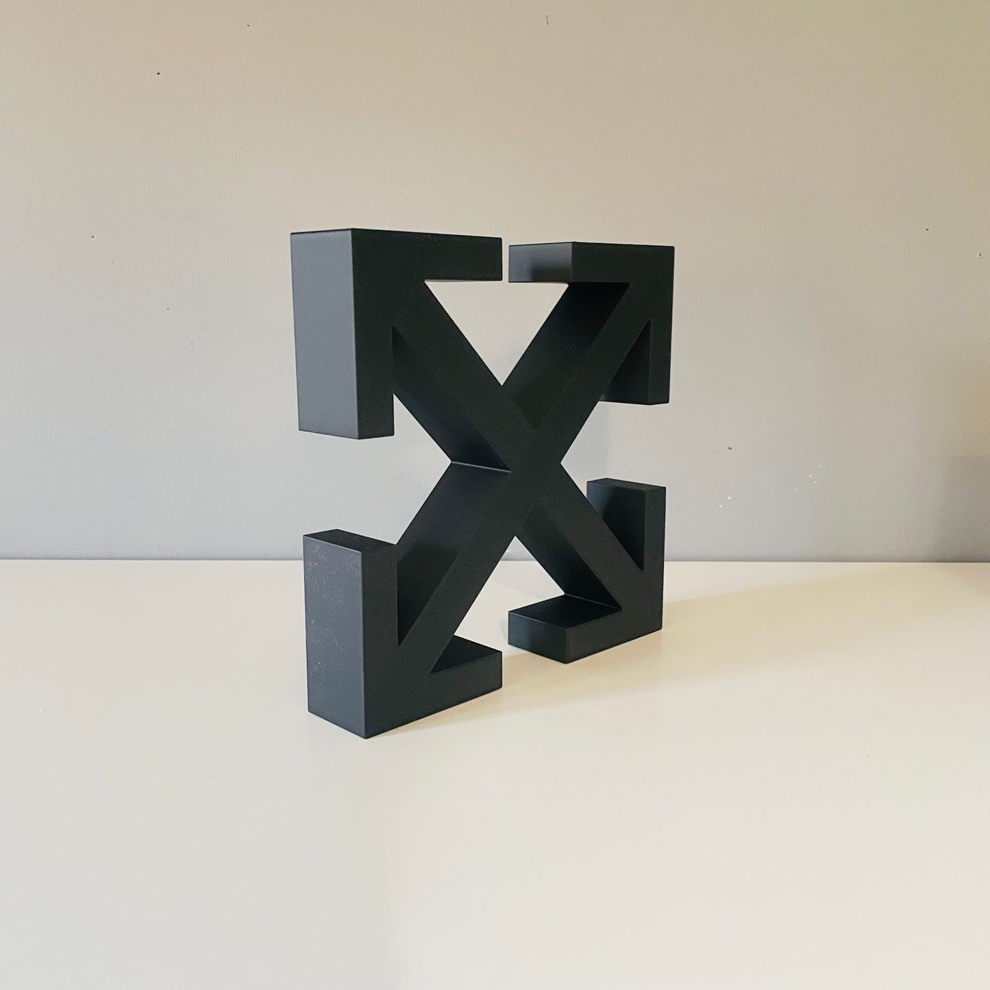 Off White plaque