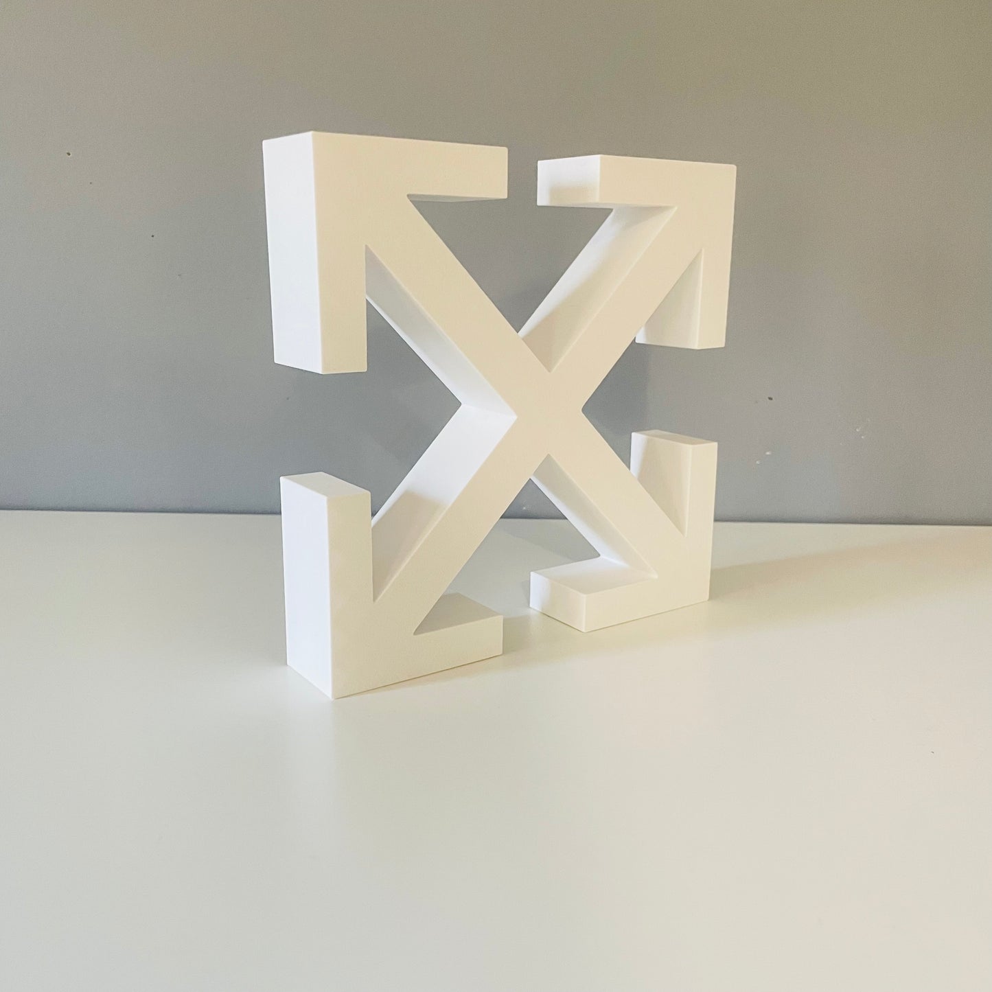Off White plaque