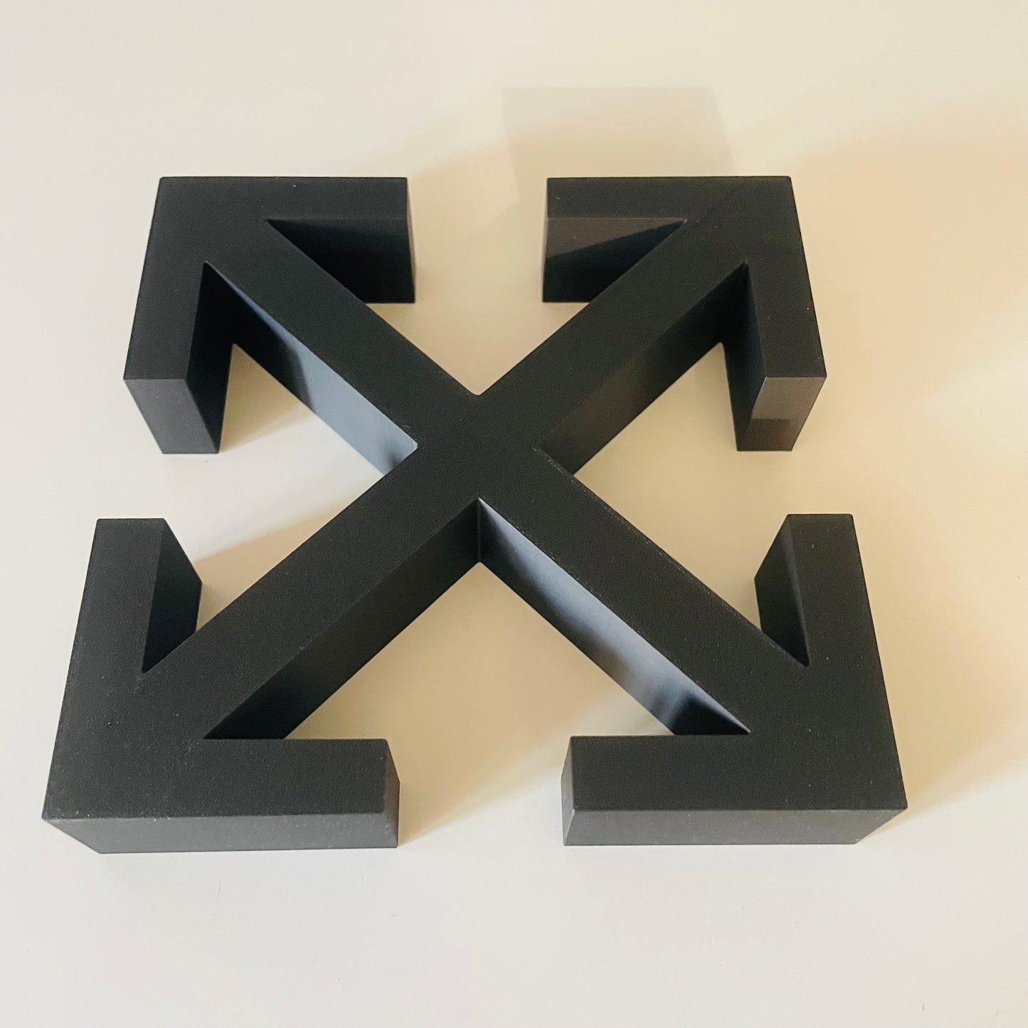 Off White plaque