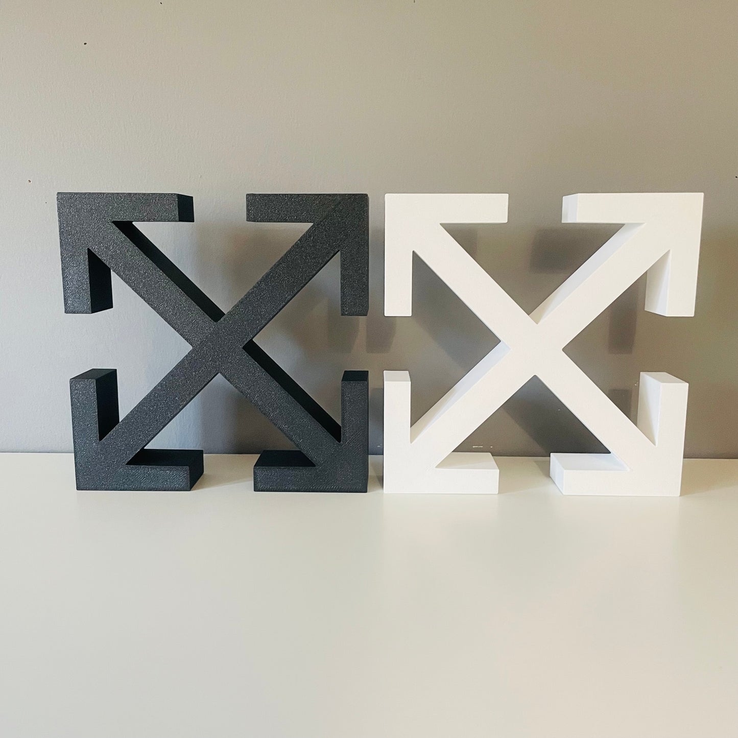 Off White plaque