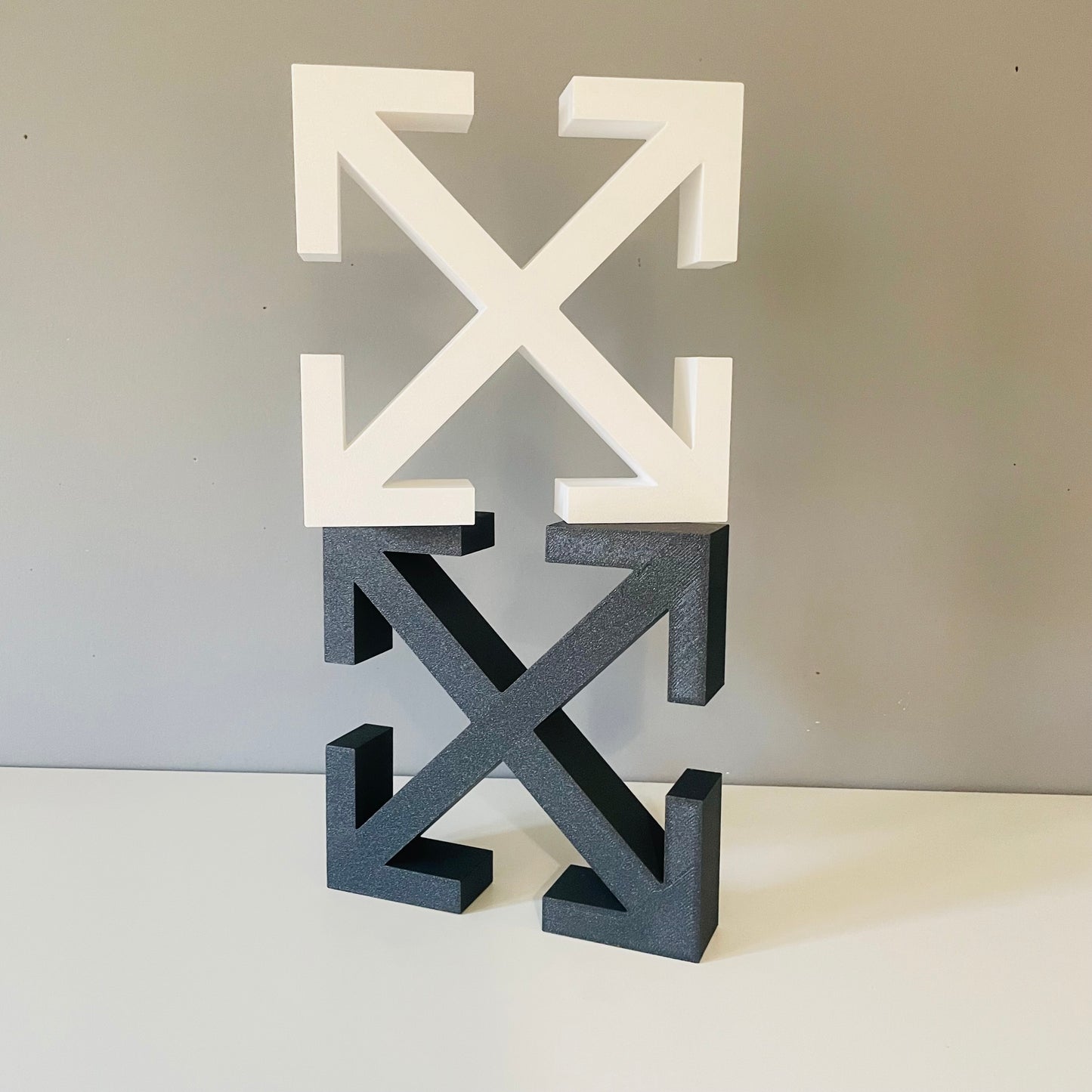 Off White plaque