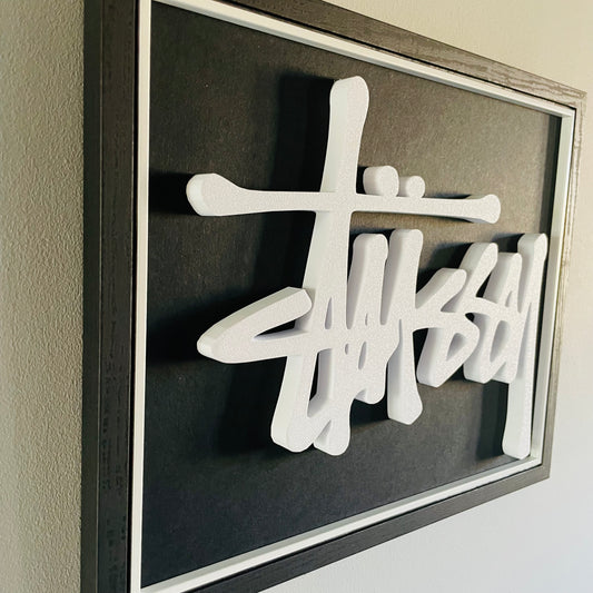 Framed STUSSY logo