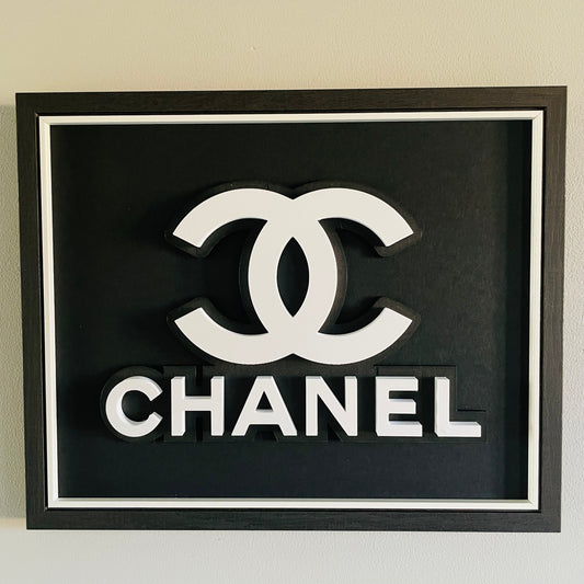 Framed CHANEL logo