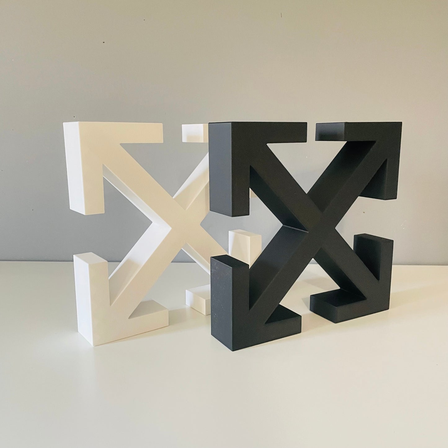 Off White plaque