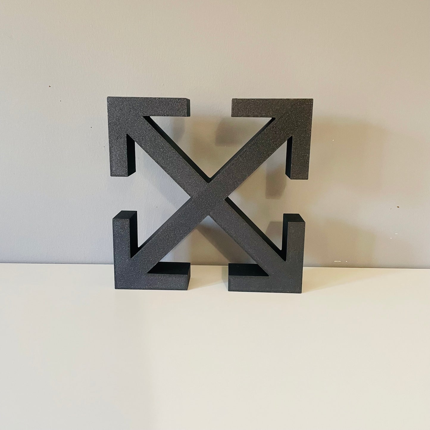 Off White plaque