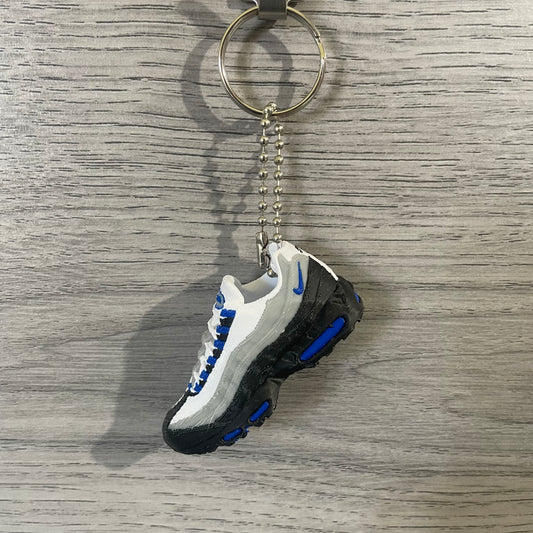 Air Max 95 multi colour Blue Keyring